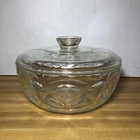 Vintage Pyrex Ovenware Sculptured Teardrop Glass Casserole Dish With Lid 2.5qt