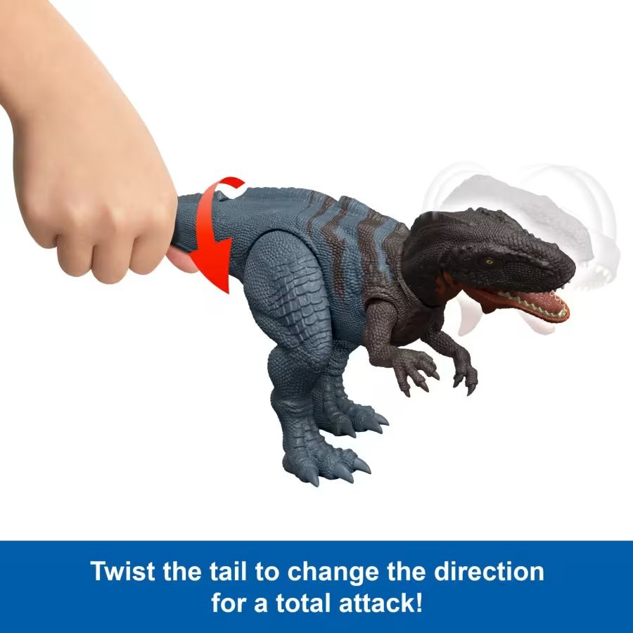 MATTEL 2025 JURASSIC WORLD REBIRTH WILD ROAR ABELISAURUS DINOSAUR
