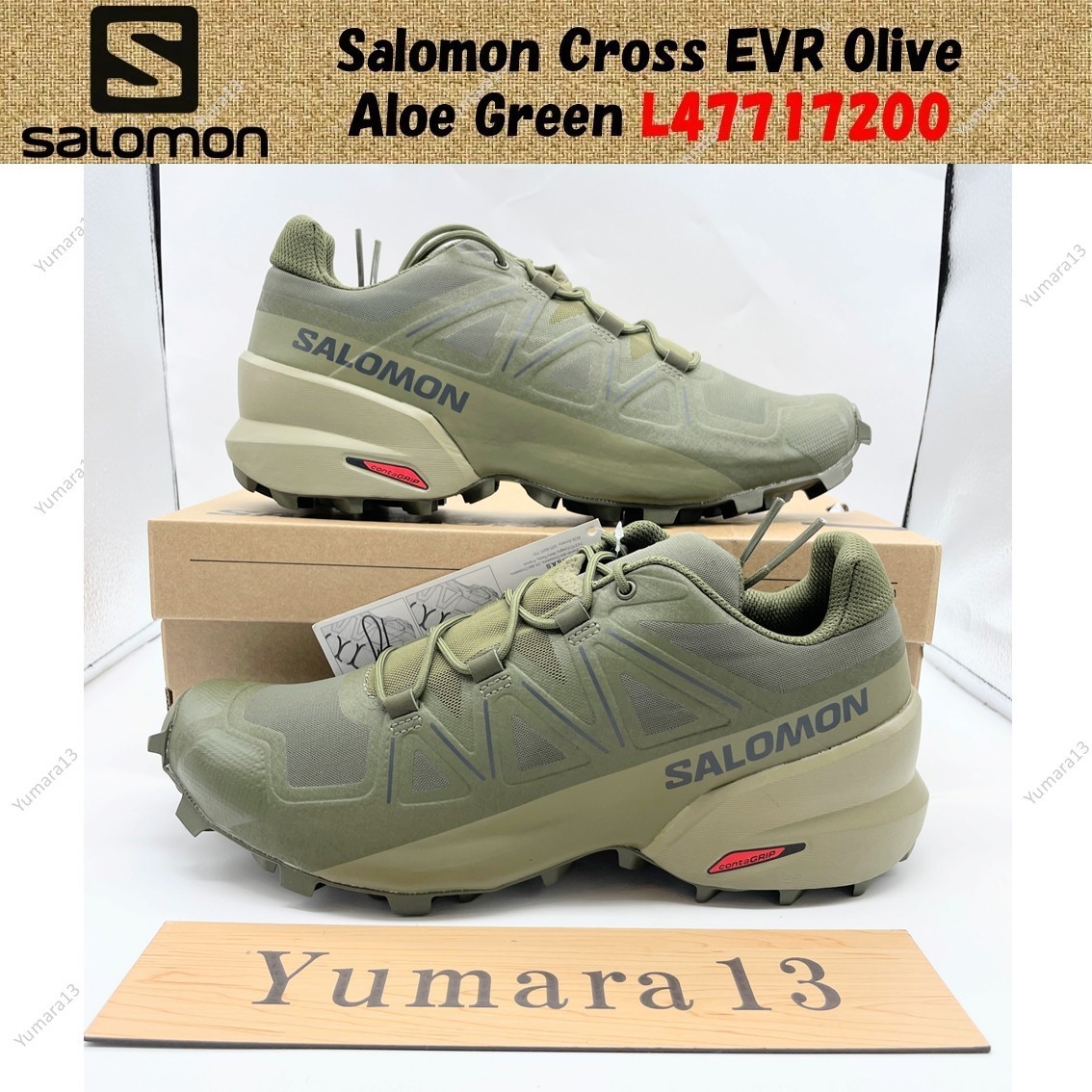 Salomon146＆ヘッドMサイズ Salomon Cross EVR Olive Aloe Green L47717200 Men's Size | eBay