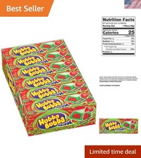 Strawberry Watermelon Chewing Gum Bulk - 90 Pieces, Individually Wrapped