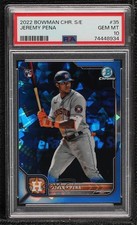 2022 Bowman Chrome Sapphire Edition Jeremy Pena #35 PSA 10 GEM MT 0xr2