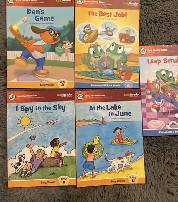 Leapfrog LEARN TO READ Early Reader Book ON TAG & LeapReader 5  Set