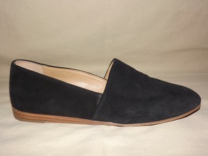 franco sarto black suede flats