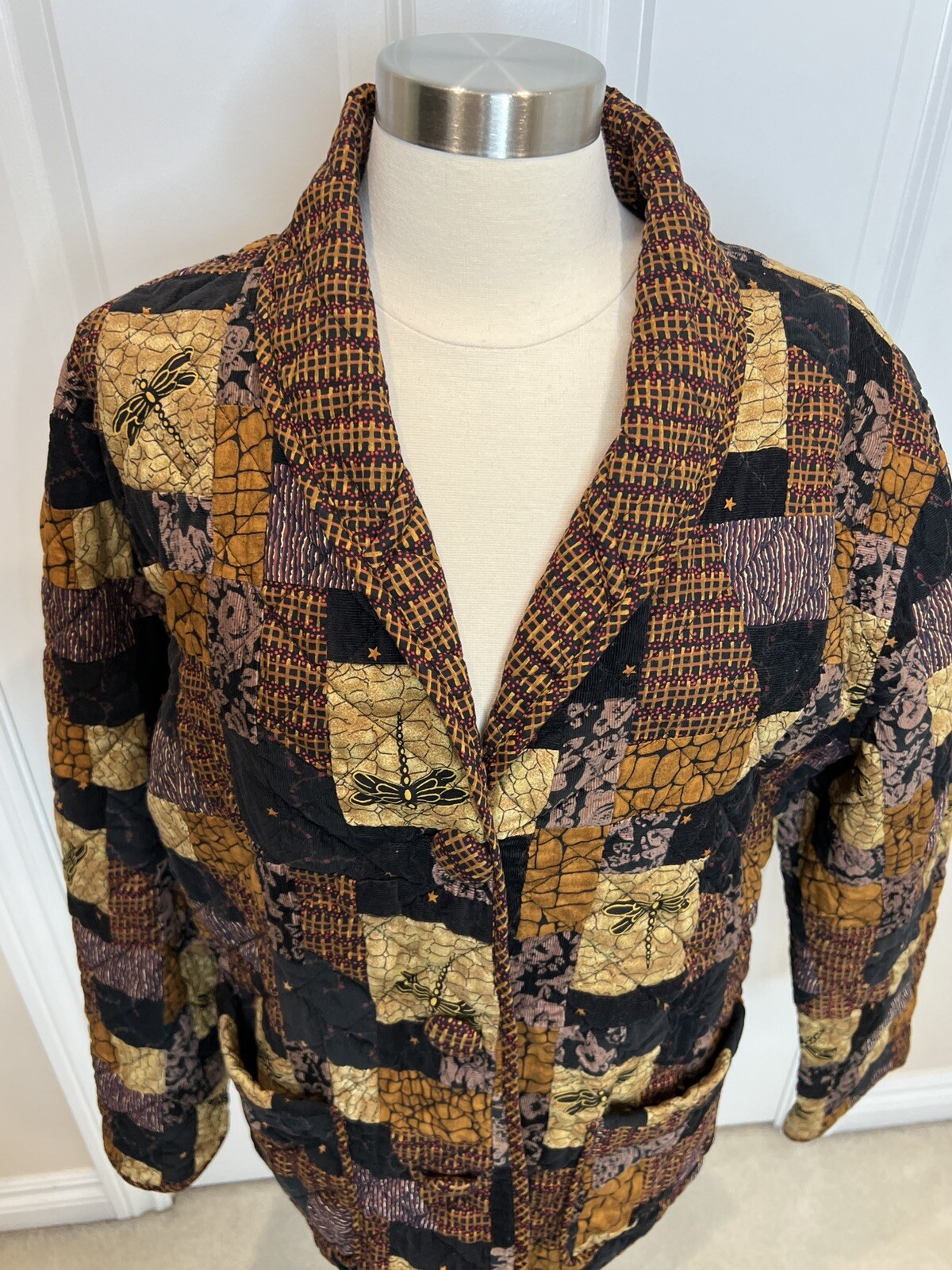 Donna Sharp Quilted Cottage Patchwork Dragonfly B… - image 2