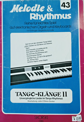 Melodie & Rhythmus-Band 43 - Tango-Klänge II-John O'Brien-Docker - Sikorski 1353
