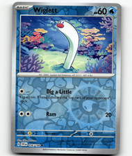 Pokemon Wiglett 056/198 Reverse Holofoil Scarlet & Violet Base Set NM/M
