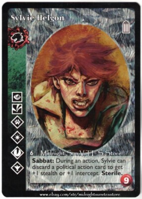 Sylvie Helgon Ahrimanes Heirs to the Blood BCP 2018 V:TES VTES Vampire CCG