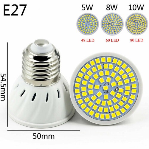 LED COB GU10 E27 E14 MR16 5W 8W 10W Ultra Bright 2835 SMD Spot Light Bulbs CREE - Picture 15 of 15