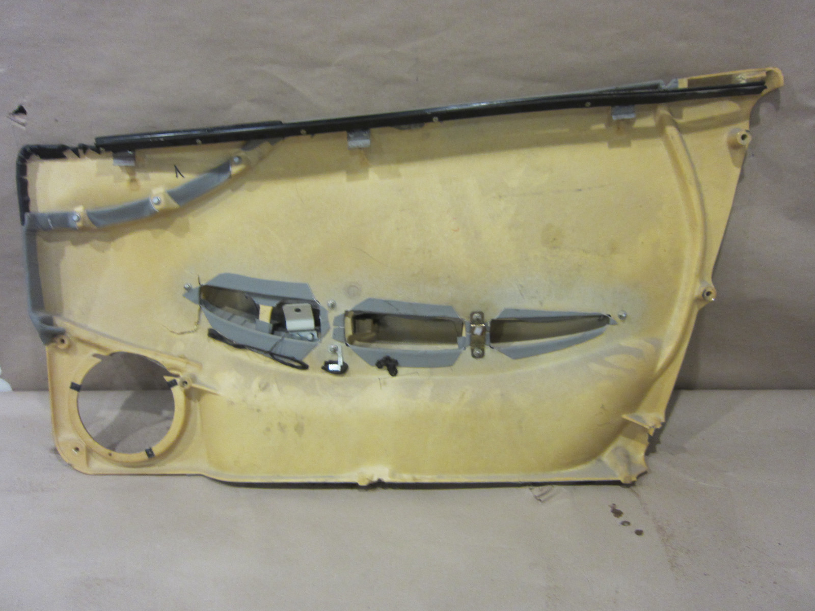 Ferrari 360 LH Interior Door Panel - Light Grey. Part# 65007616