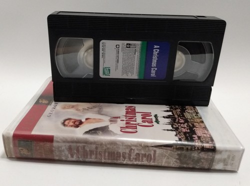 A Christmas Carol It's A Wonderful Life VSH Lot 2 Clamshell Case Holiday Movies - 第 6/9 張圖片