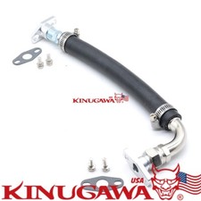 Turbo Oil Return Hose Kit For Mitsubishi 4g63t Dsm 1g 2g Evo 13 Td05h Turbo