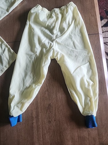 1982 azul y amarillo E.T. Pijama talla M 4/5 niños - Imagen 3 de 8