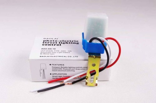 10A 220V Street Road Light Auto Operated Control Switch - Picture 2 of 6