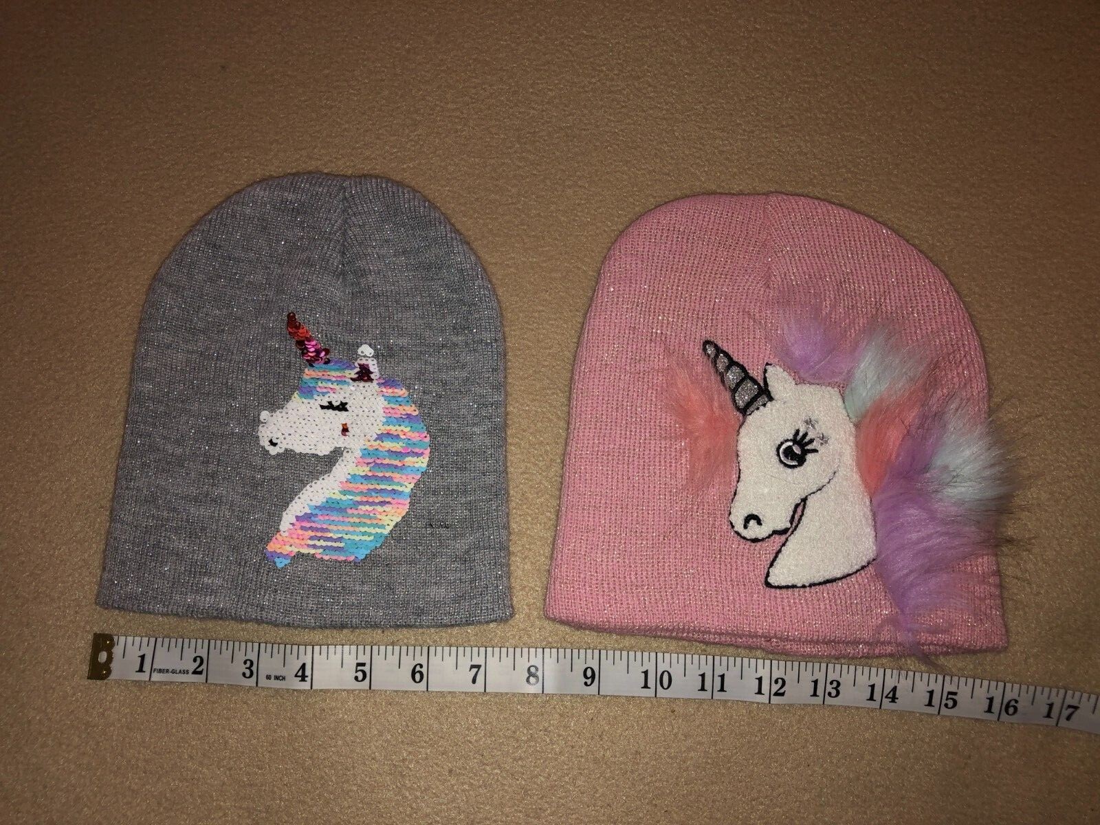 Cappelli per bambina con pony 2 articoli