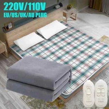 220/110V Electric Heated Blanket Thicker Heating Blanket Thermostat Carpet