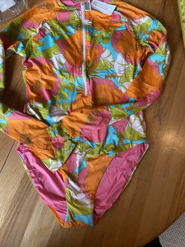 NEW NWT Trina Turk Swim & Spa one 1 pc swim suit rash guard 3541135M X LARGE - Picture 15 of 15