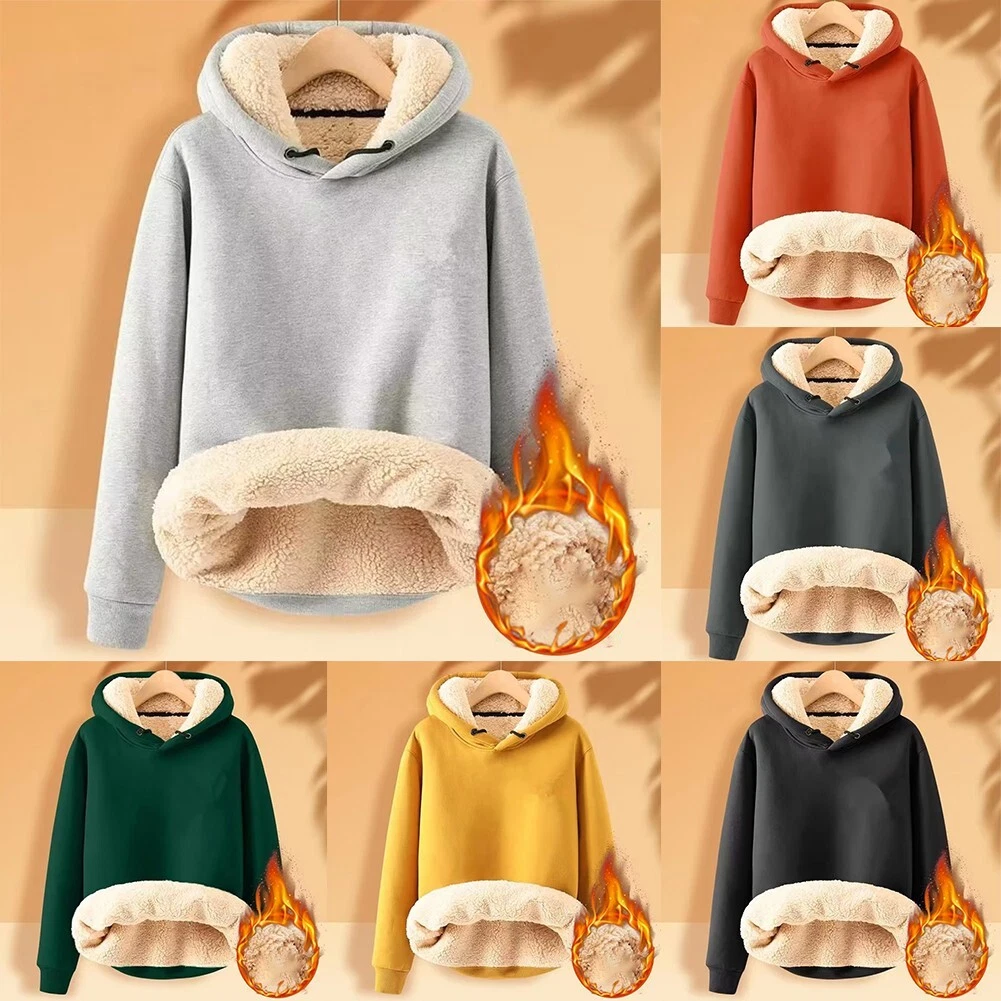 Fleece lined jumper cheap
