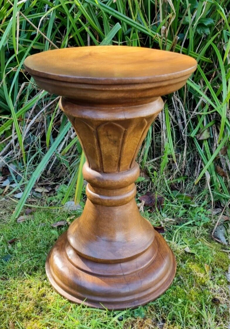 Hand carved cheap pedestal