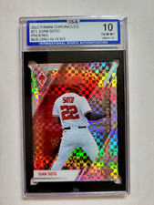 2022 Panini Chronicles #21 Juan Soto Phoenix Building Blocks ISA GEM MINT 10