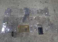 Action Figure Display Collector Case LOT 35 Plastic Cases Miscellaneous Sizes 