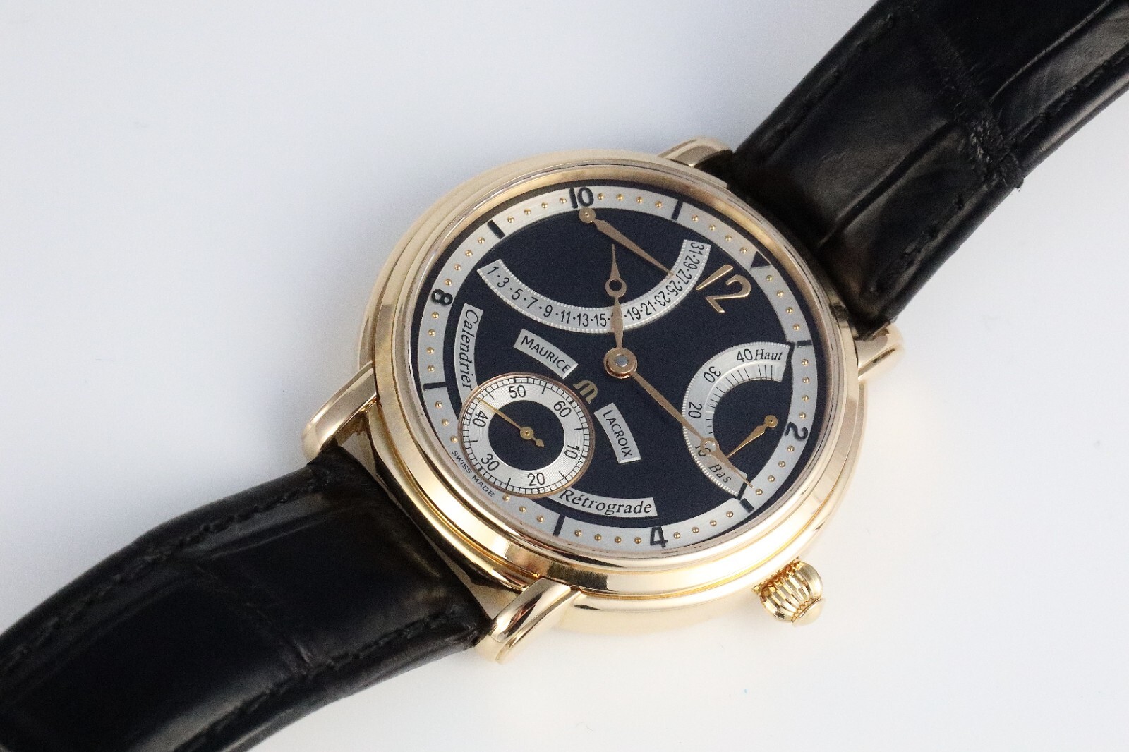 Bild 2 - Maurice Lacroix Masterpiece Calendrier Retrograde 18k Rosegold Dif AVS18105 X