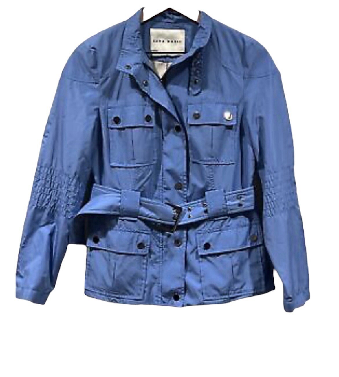 Zara Basic Women’s Blue Lined Jacket Size Small B… - image 1