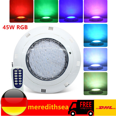 45W 460-LED Schwimmbad Scheinwerfer Unterwasser Licht Beleuchtung Pool Light