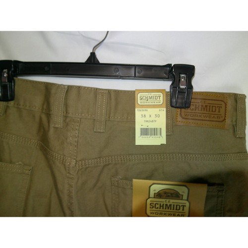 Vintage Schmidt 1063696 Workwear Utility Pants Relaxed Fit Durable Goods 38 x 30 - Picture 3 of 4