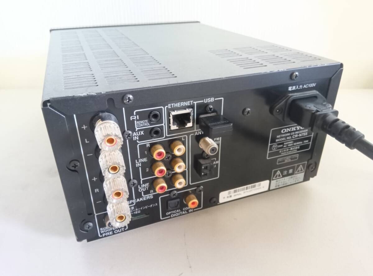 OTON さま専用　ジャンク ONKYO CR-N755 ONKYO CR-N755 amplifier receiver CD Player Network Hi-Fi
