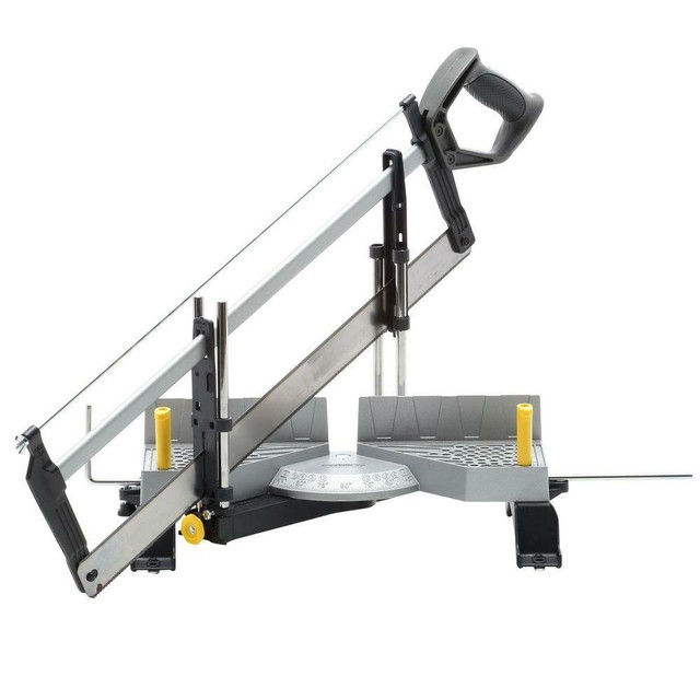 Stanley #20-800 Adjustable Angle Clamping Mitre Box with 22" Saw | eBay