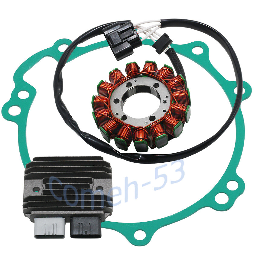 10N-Rei7③ NEW Stator+Regulator+Gasket for Kawasaki Ninja ZX-10R 21066-0731