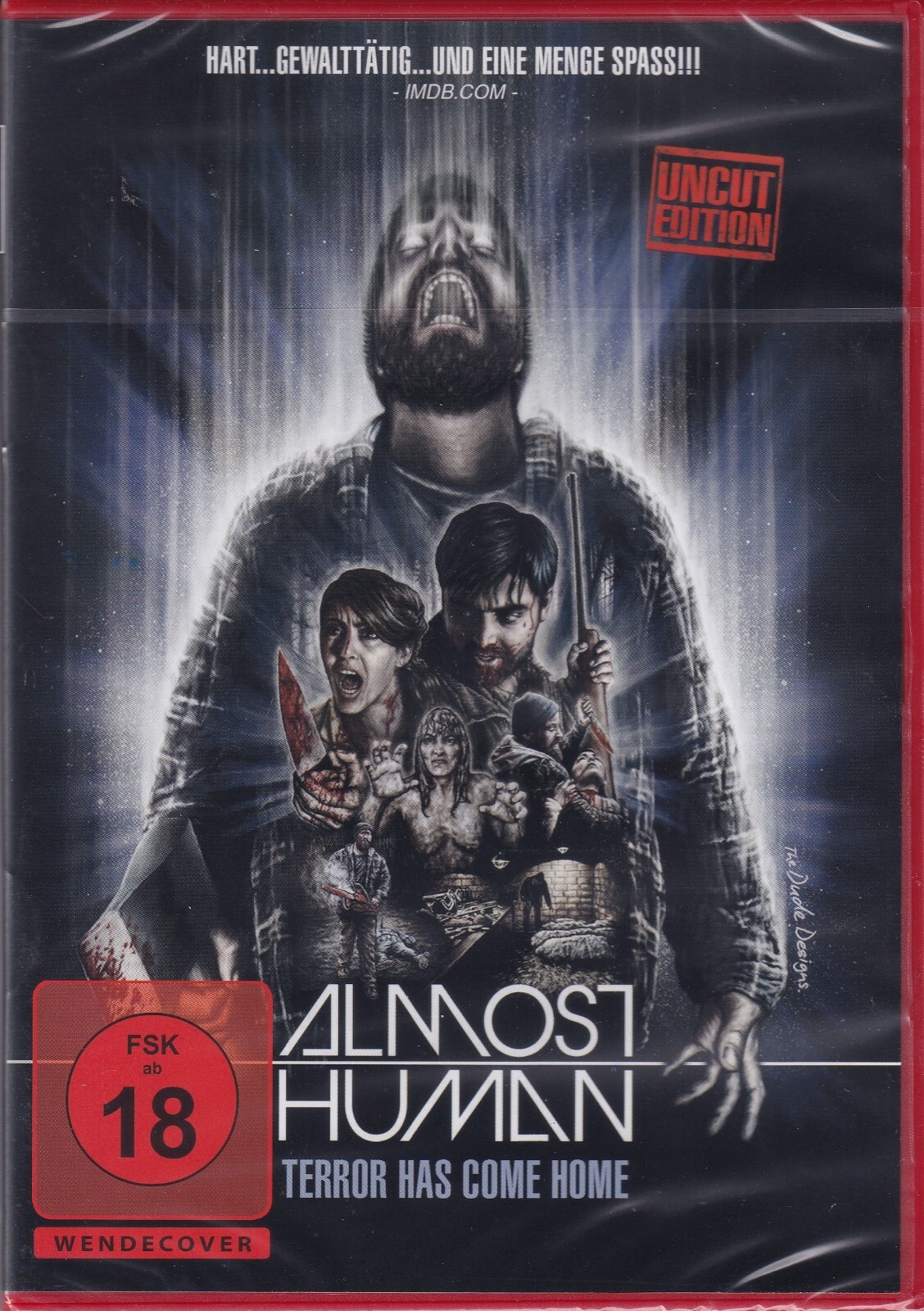 Almost Human - Terror Has Come Home DVD NEU UNCUT - Bild 3