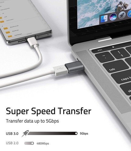 USB C Adaptor 3.0 Female to USB 3.1 Type C USB-C Converter- 3 colours -UK Seller - Picture 3 of 7