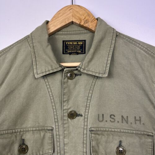 Neighborhood Military Chore Jacket, Overshirt Shacket, Japanese, Mens Medium - Picture 5 of 7