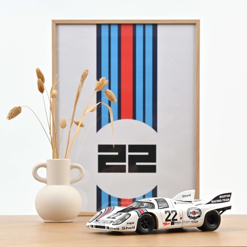 Norev Porsche 917K n°22 Winner Le Mans 1971 1/18 187588 1224 7 - Imagen 2 de 7