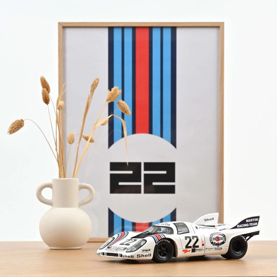 Norev Porsche 917K n°22 Winner Le Mans 1971 1/18 187588 1224 7 - Photo 2/4