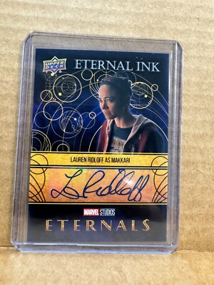 2023 Upper Deck Marvel Eternals Lauren Ridloff Auto Autograph Eternal Ink