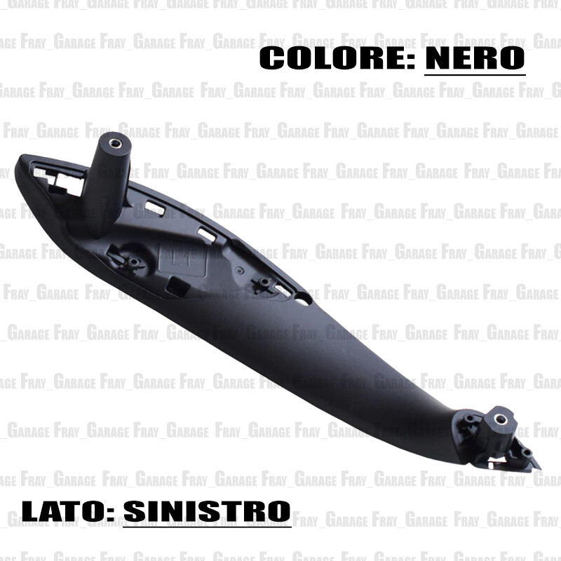 Copri Maniglia Porta Interna Per BMW Serie 3 E 4 - Nero - Foto 13