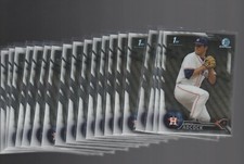 (24) COUNT LOT BRETT ADCOCK 2016 BOWMAN CHROME DRAFT CARD #BDC-49