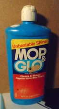 Vintage Original Mop & Glo Floor Shine Cleaner 16oz.