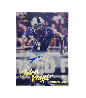Jalen Reagor 2020 Luminance Rookie Autograph Serial Numbered /100 Eagles