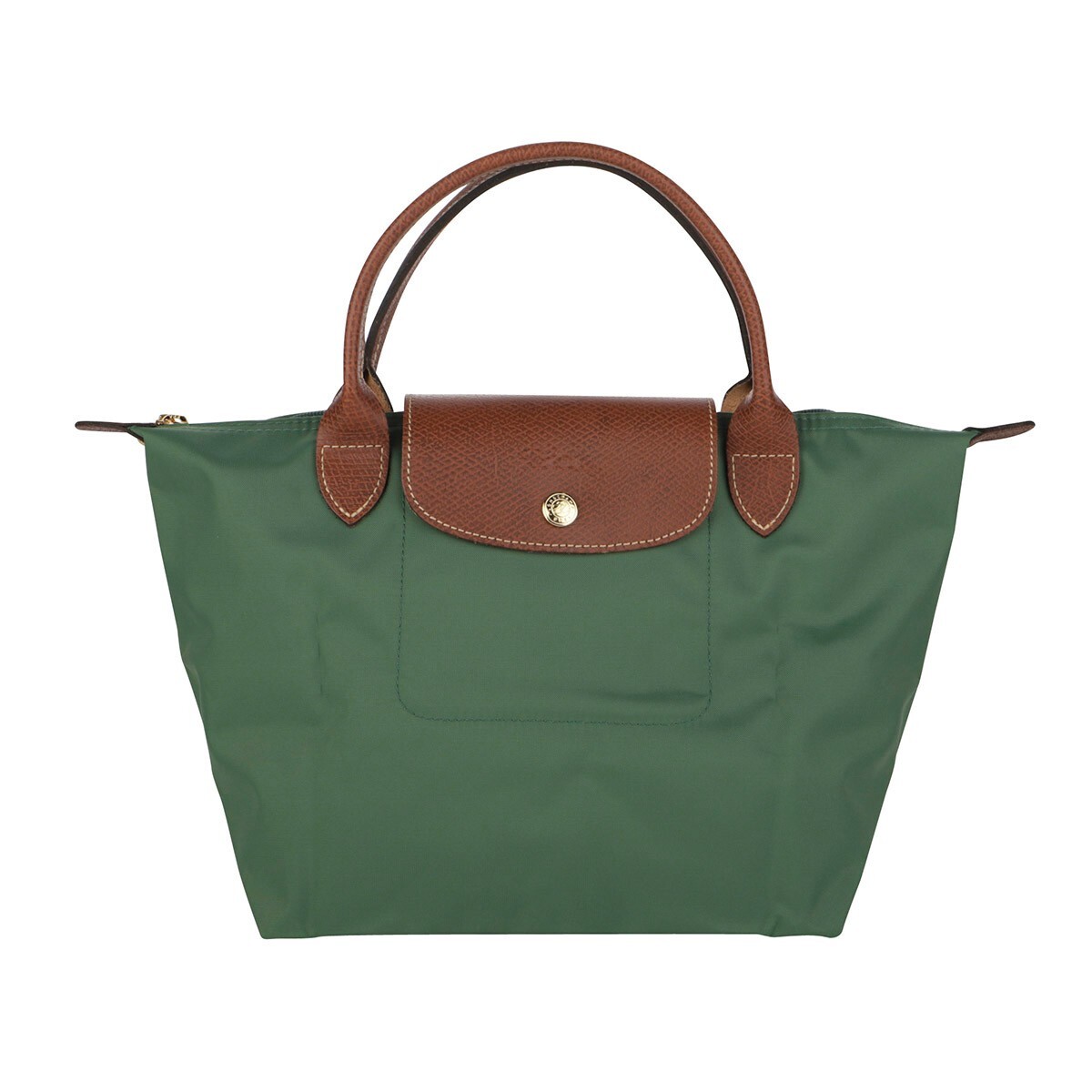 【関税&送料込】Longchamp Paris Le Pliage Nylon Handbag Longchamp Top Handle Bag LE PLIAGE Nylon/Leather Foldable S