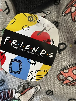 Friends TV Show Comfy Shirt And Pants Pajama Set Large New
