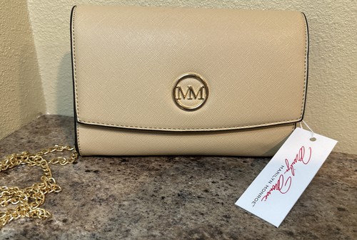 Borsa a mano/frizione Marilyn Monroe beige oro rosso finiture nuova con etichette - Foto 2 di 13