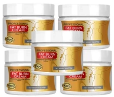 HOT CREAM 4 Oz BODY FAT BURNER LIPO GEL REDUCTOR support fitness abdominal fat 