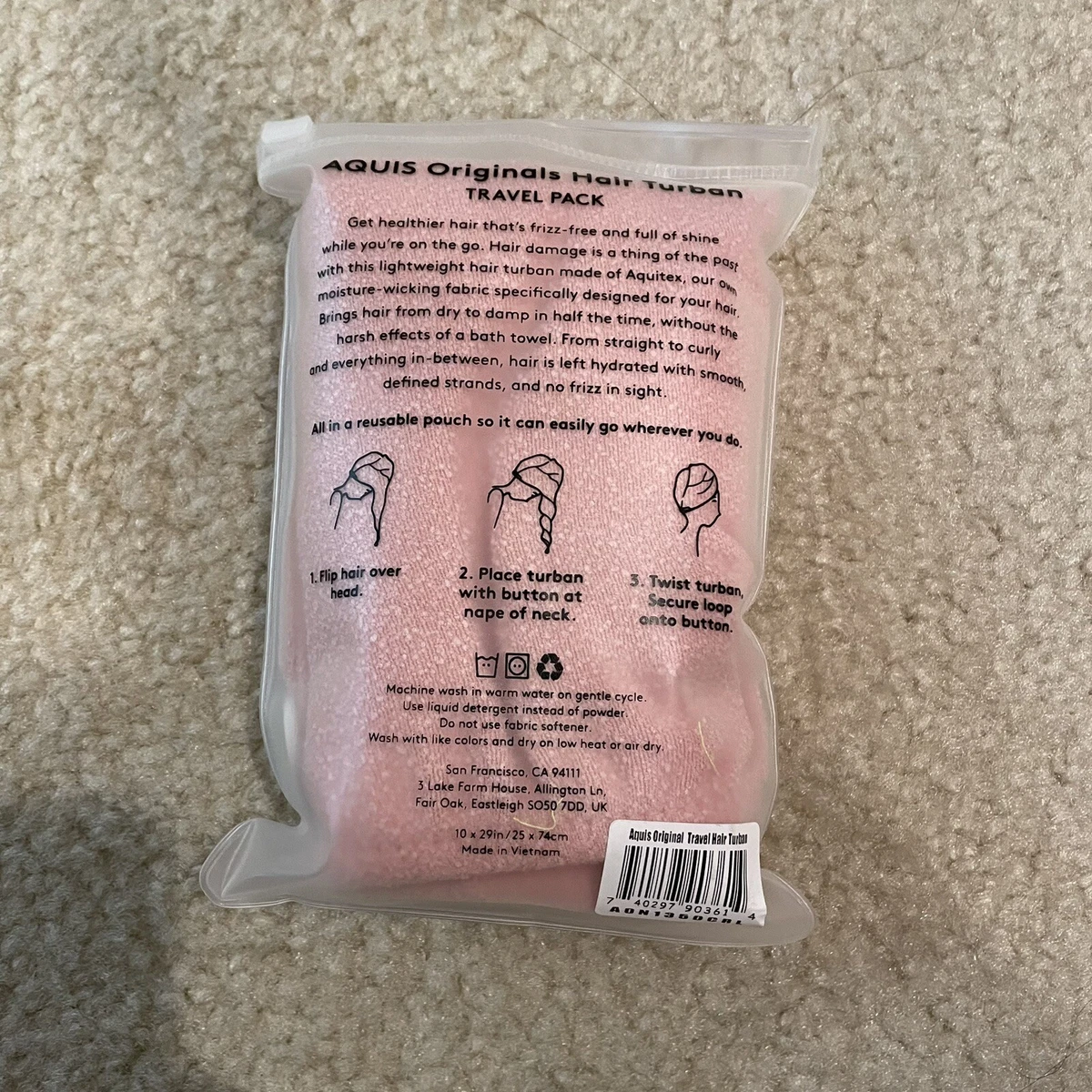 Aquis towel online washing instructions