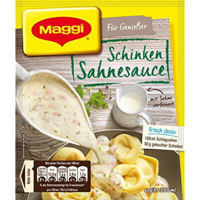 Maggi Für Genießer Schinken Sahnesauce würzig und besonders cremig 35g