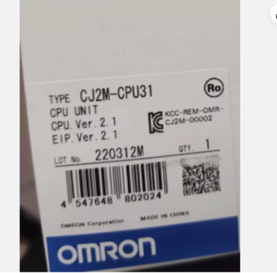 CJ2M-CPU31 1PCS NEW OMRON Programmable Controller CJ2M-CPU31 | eBay