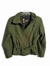Vintage 70s 80s Skea Ski Jacket Sz 12 Paris Vail Made Usa Hunter Green Women’s