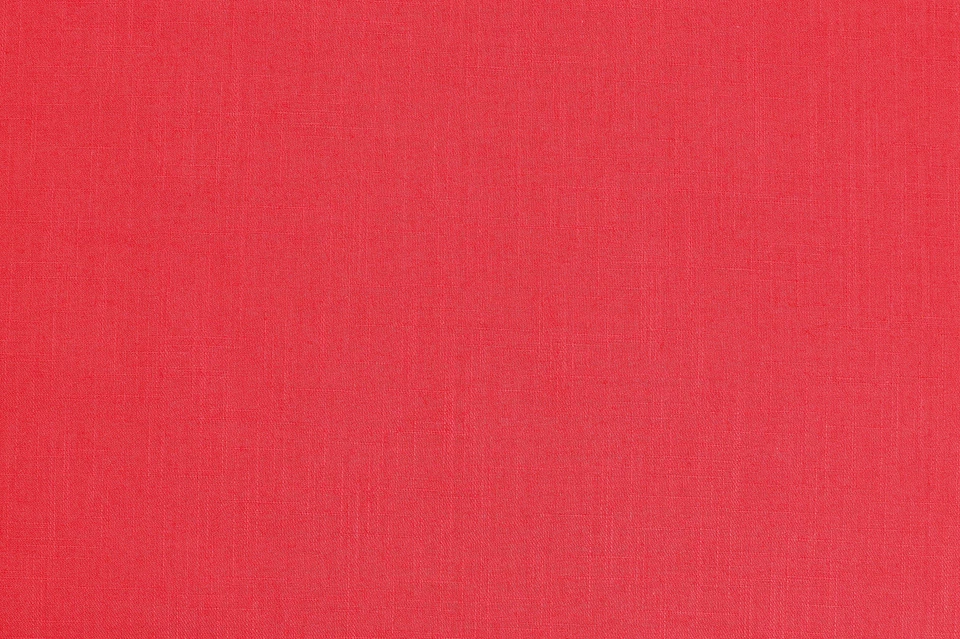 Solid Cotton Red Fabric DIY Upholstery Shirt Pants Curtain Costume Cloths By YD - Image 2 of 3